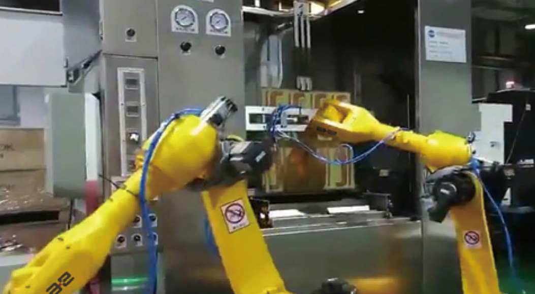 喷锡自动上下料